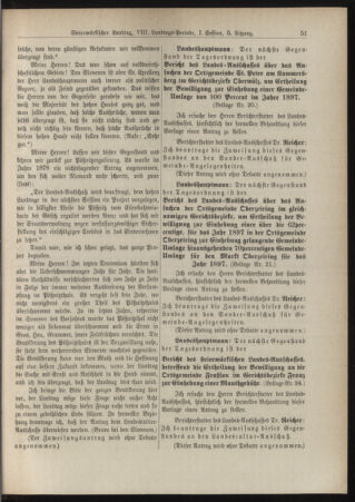 Stenographische Protokolle über die Sitzungen des Steiermärkischen Landtages 18970129 Seite: 7