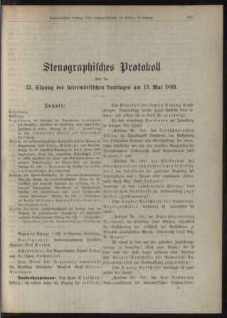 Stenographische Protokolle über die Sitzungen des Steiermärkischen Landtages