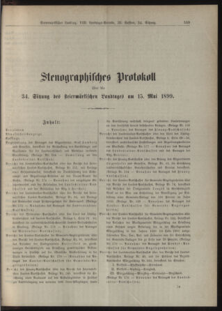 Stenographische Protokolle über die Sitzungen des Steiermärkischen Landtages