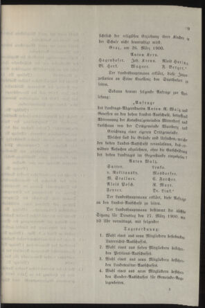 Stenographische Protokolle über die Sitzungen des Steiermärkischen Landtages 19000326 Seite: 17