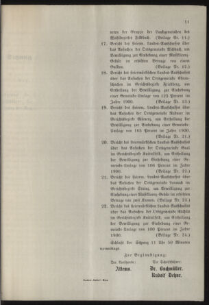 Stenographische Protokolle über die Sitzungen des Steiermärkischen Landtages 19000326 Seite: 19