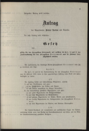 Stenographische Protokolle über die Sitzungen des Steiermärkischen Landtages 19000329 Seite: 9