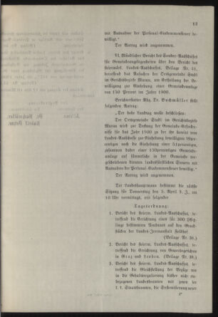 Stenographische Protokolle über die Sitzungen des Steiermärkischen Landtages 19000403 Seite: 23