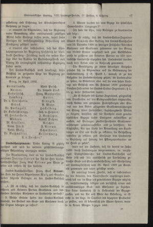 Stenographische Protokolle über die Sitzungen des Steiermärkischen Landtages 19000405 Seite: 3