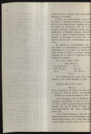 Stenographische Protokolle über die Sitzungen des Steiermärkischen Landtages 19000407 Seite: 18