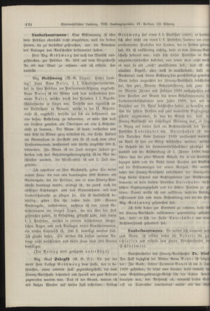 Stenographische Protokolle über die Sitzungen des Steiermärkischen Landtages 19000505 Seite: 64