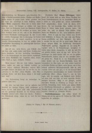 Stenographische Protokolle über die Sitzungen des Steiermärkischen Landtages 19000505 Seite: 71