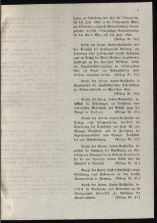 Stenographische Protokolle über die Sitzungen des Steiermärkischen Landtages 19040926 Seite: 7