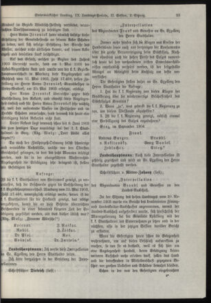 Stenographische Protokolle über die Sitzungen des Steiermärkischen Landtages 19040927 Seite: 11