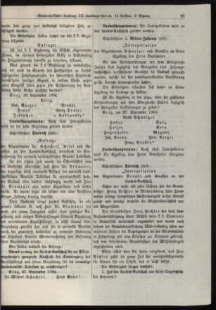 Stenographische Protokolle über die Sitzungen des Steiermärkischen Landtages 19040927 Seite: 13