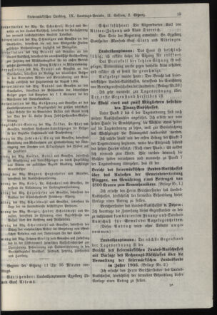 Stenographische Protokolle über die Sitzungen des Steiermärkischen Landtages 19040927 Seite: 3