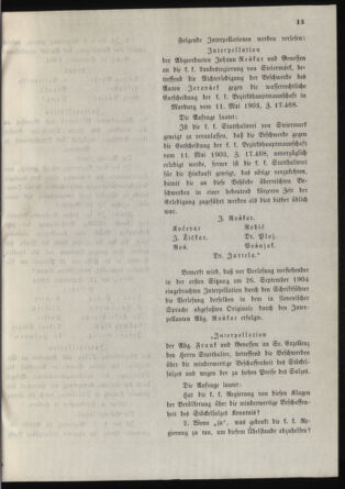 Stenographische Protokolle über die Sitzungen des Steiermärkischen Landtages 19040927 Seite: 33