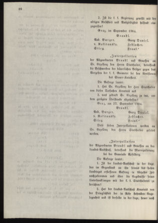 Stenographische Protokolle über die Sitzungen des Steiermärkischen Landtages 19040927 Seite: 36