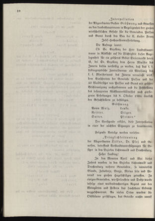 Stenographische Protokolle über die Sitzungen des Steiermärkischen Landtages 19040927 Seite: 38