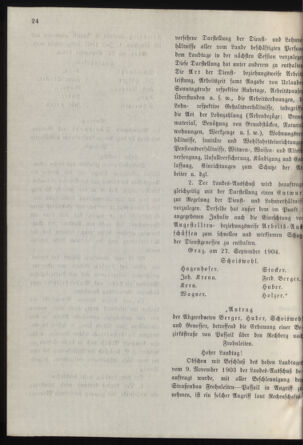 Stenographische Protokolle über die Sitzungen des Steiermärkischen Landtages 19040927 Seite: 44