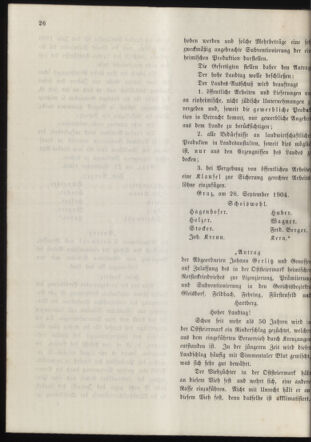 Stenographische Protokolle über die Sitzungen des Steiermärkischen Landtages 19040927 Seite: 46