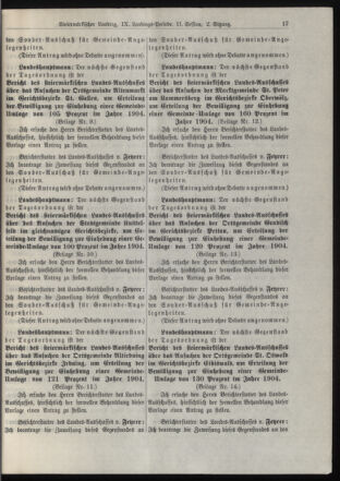 Stenographische Protokolle über die Sitzungen des Steiermärkischen Landtages 19040927 Seite: 5