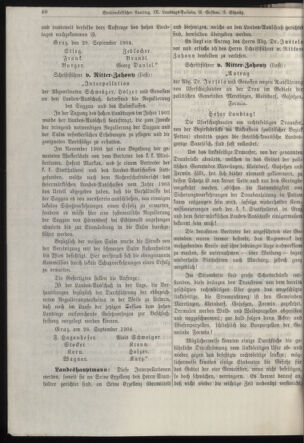 Stenographische Protokolle über die Sitzungen des Steiermärkischen Landtages 19040928 Seite: 8