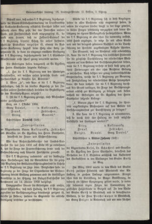 Stenographische Protokolle über die Sitzungen des Steiermärkischen Landtages 19041001 Seite: 13