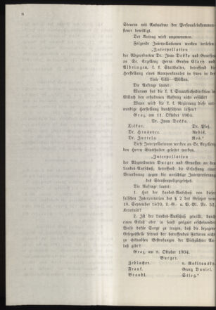 Stenographische Protokolle über die Sitzungen des Steiermärkischen Landtages 19041011 Seite: 26