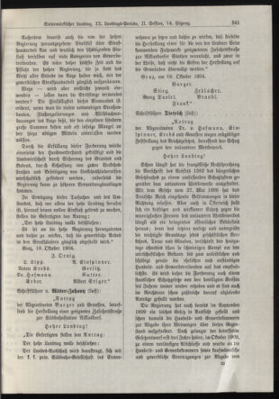 Stenographische Protokolle über die Sitzungen des Steiermärkischen Landtages 19041018 Seite: 25