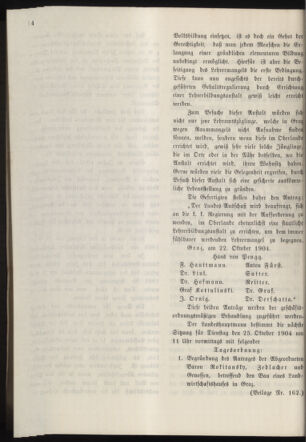 Stenographische Protokolle über die Sitzungen des Steiermärkischen Landtages 19041021 Seite: 34