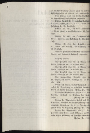 Stenographische Protokolle über die Sitzungen des Steiermärkischen Landtages 19041028 Seite: 20