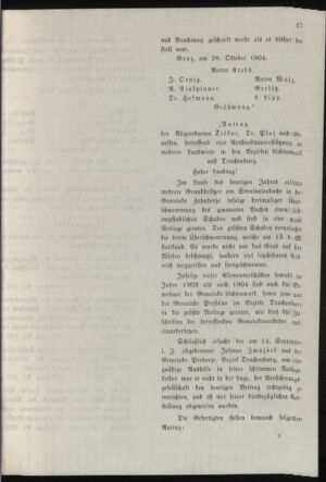 Stenographische Protokolle über die Sitzungen des Steiermärkischen Landtages 19041028 Seite: 35