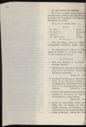 Stenographische Protokolle über die Sitzungen des Steiermärkischen Landtages 19041028 Seite: 36