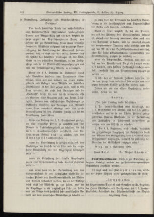 Stenographische Protokolle über die Sitzungen des Steiermärkischen Landtages 19041103 Seite: 44