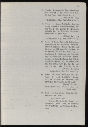 Stenographische Protokolle über die Sitzungen des Steiermärkischen Landtages 19041109 Seite: 109