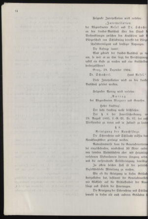 Stenographische Protokolle über die Sitzungen des Steiermärkischen Landtages 19041229 Seite: 30