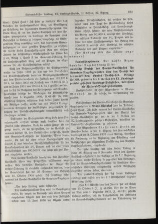 Stenographische Protokolle über die Sitzungen des Steiermärkischen Landtages 19041230 Seite: 21