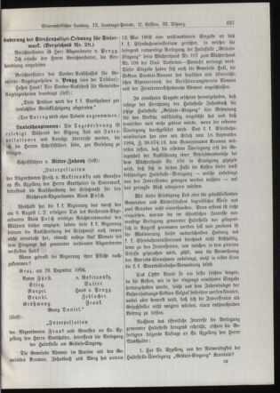 Stenographische Protokolle über die Sitzungen des Steiermärkischen Landtages 19041230 Seite: 25