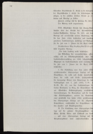 Stenographische Protokolle über die Sitzungen des Steiermärkischen Landtages 19041230 Seite: 42