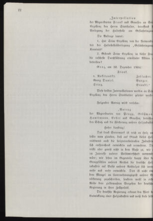 Stenographische Protokolle über die Sitzungen des Steiermärkischen Landtages 19041230 Seite: 50