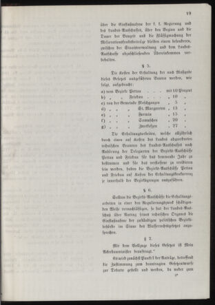 Stenographische Protokolle über die Sitzungen des Steiermärkischen Landtages 19050104 Seite: 19