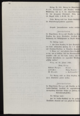 Stenographische Protokolle über die Sitzungen des Steiermärkischen Landtages 19050110 Seite: 48