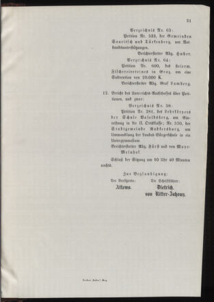 Stenographische Protokolle über die Sitzungen des Steiermärkischen Landtages 19050113 Seite: 123