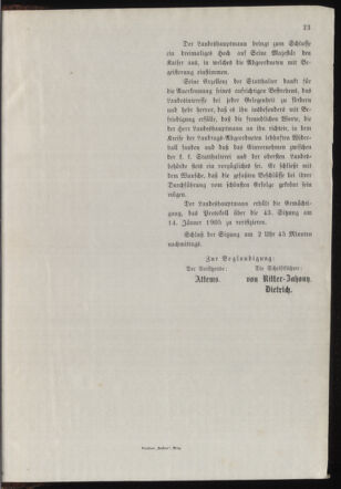 Stenographische Protokolle über die Sitzungen des Steiermärkischen Landtages 19050114 Seite: 69