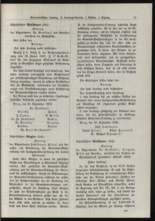 Stenographische Protokolle über die Sitzungen des Steiermärkischen Landtages 19090923 Seite: 11