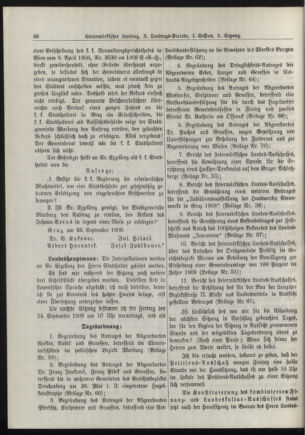 Stenographische Protokolle über die Sitzungen des Steiermärkischen Landtages 19090923 Seite: 18