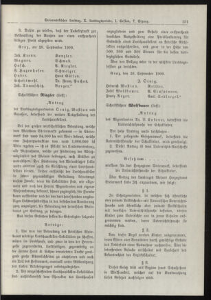 Stenographische Protokolle über die Sitzungen des Steiermärkischen Landtages 19090928 Seite: 15