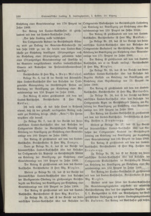 Stenographische Protokolle über die Sitzungen des Steiermärkischen Landtages 19091001 Seite: 10