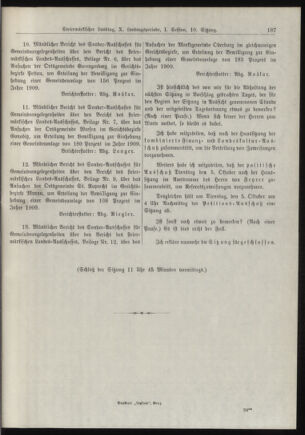 Stenographische Protokolle über die Sitzungen des Steiermärkischen Landtages 19091001 Seite: 17