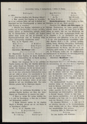 Stenographische Protokolle über die Sitzungen des Steiermärkischen Landtages 19091228 Seite: 26