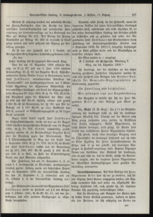 Stenographische Protokolle über die Sitzungen des Steiermärkischen Landtages 19091230 Seite: 3