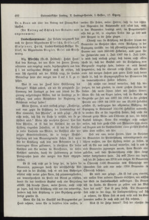 Stenographische Protokolle über die Sitzungen des Steiermärkischen Landtages 19091230 Seite: 58