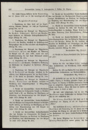 Stenographische Protokolle über die Sitzungen des Steiermärkischen Landtages 19100112 Seite: 16