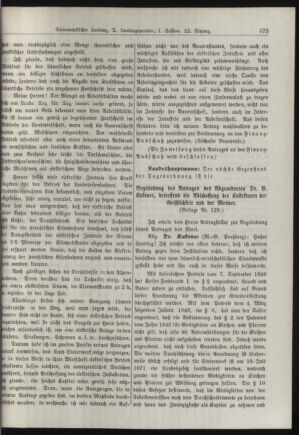 Stenographische Protokolle über die Sitzungen des Steiermärkischen Landtages 19100112 Seite: 7